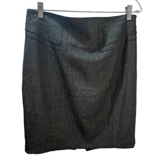 NWOT EXPRESS Gray Pencil Mini Skirt Size 10‎ - Picture 1 of 6